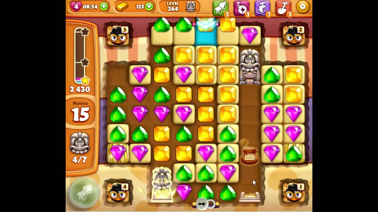 Diamond Digger Saga level 264 no boosters 😈
