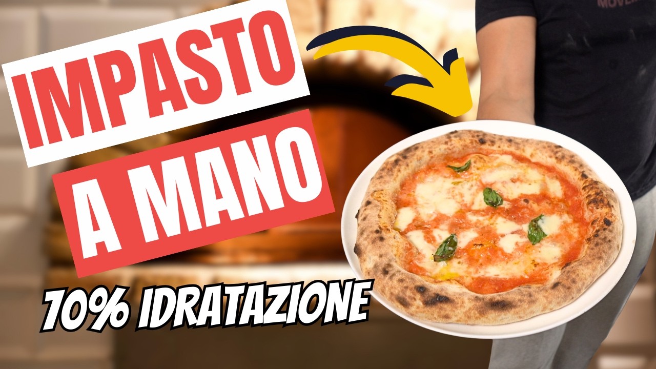 Impasto a mano PERFETTO: Pizza Napoletana ad alta idratazione!