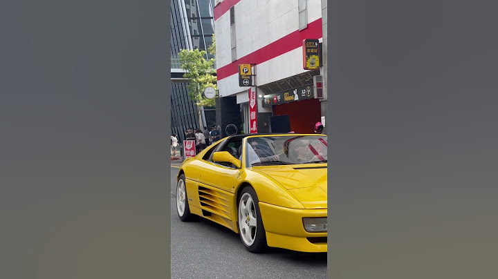 Ferrari 348 TS spotted in Taiwan