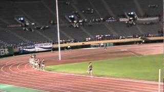 第79回日本インカレ男子十種１５００ｍ2組 - 2010 Natl Univ Decathlon 1500 m Heat 2