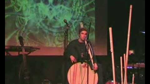 Solo on bass overtone flute and frame drum - Nadishana