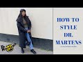 STYLING DR. MARTENS BOOTS | 10 COOL AUTUMN/WINTER OUTFIT IDEAS FOR WOMEN