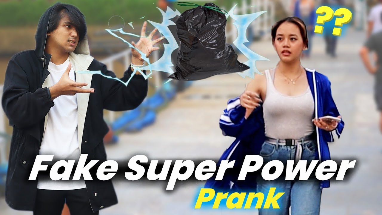 Мусор взрывает «ФЕЙКОВУЮ СУПЕРСИЛУ» | Оригинальная публичная шутка