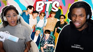 REACTING to BTS (Dynamite , Black Swan , ON , FAKE LOVE ) KPOP REACTION