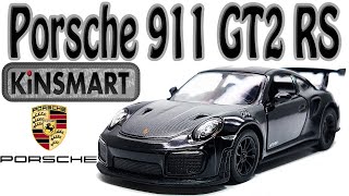 Kinsmart  Porsche 911 GT2 RS Metalic Black Miniatur Diecast Mobil