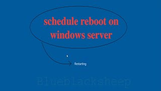 reboot /restart windows server anytime AUTOMATICALLY