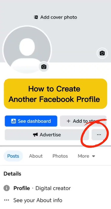How To Start Another Facebook Account How to create another Facebook Account #shorts - YouTube