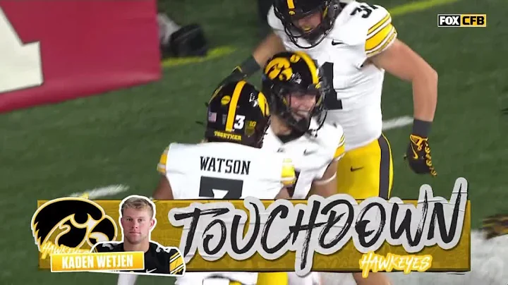 Kaden Wetjen GOES 100 YARDS for a Kick Return TD vs. Rutgers | Iowa Football | 09/19/25