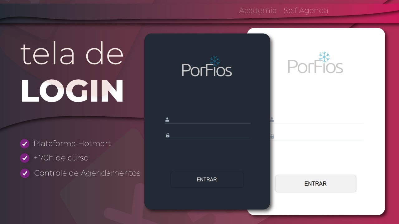 Como Criar o Layout tela de login