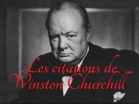 Les plus belles citations de Winston Churchill