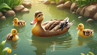 Five Little Ducks  | Nursery Rhymes |  Songs for Children |  DiDaDuTv