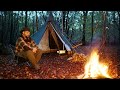 Solo Hot Tent Autumn Overnighter