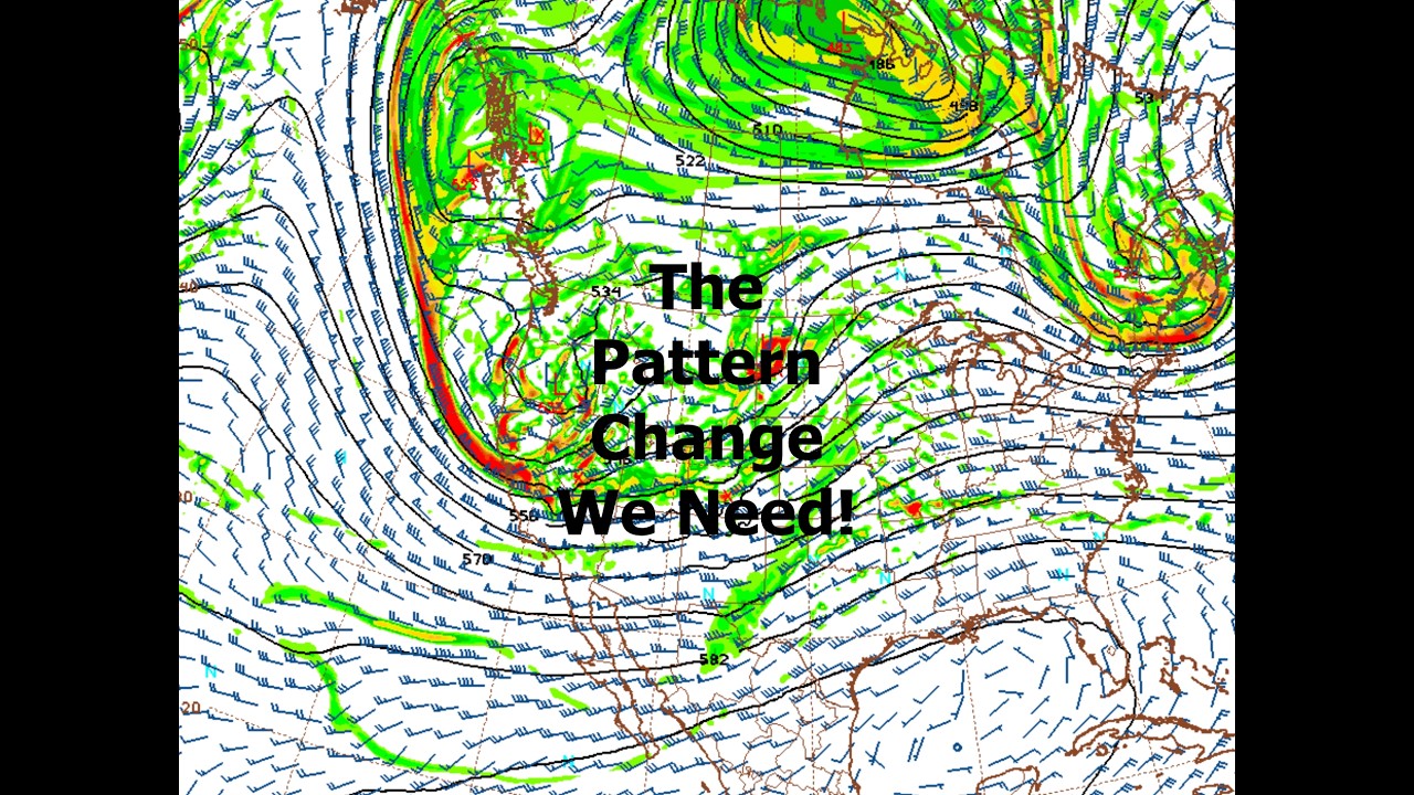 The Pattern Change We Need! When California Will See Rain And Snow. The ...