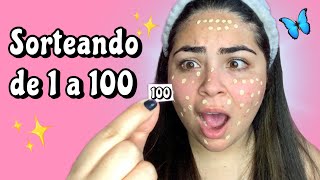 SORTEANDO AS GOTAS DE CADA PRODUTO DE 1 A 100 😱 #DouradaTodoDia ✨