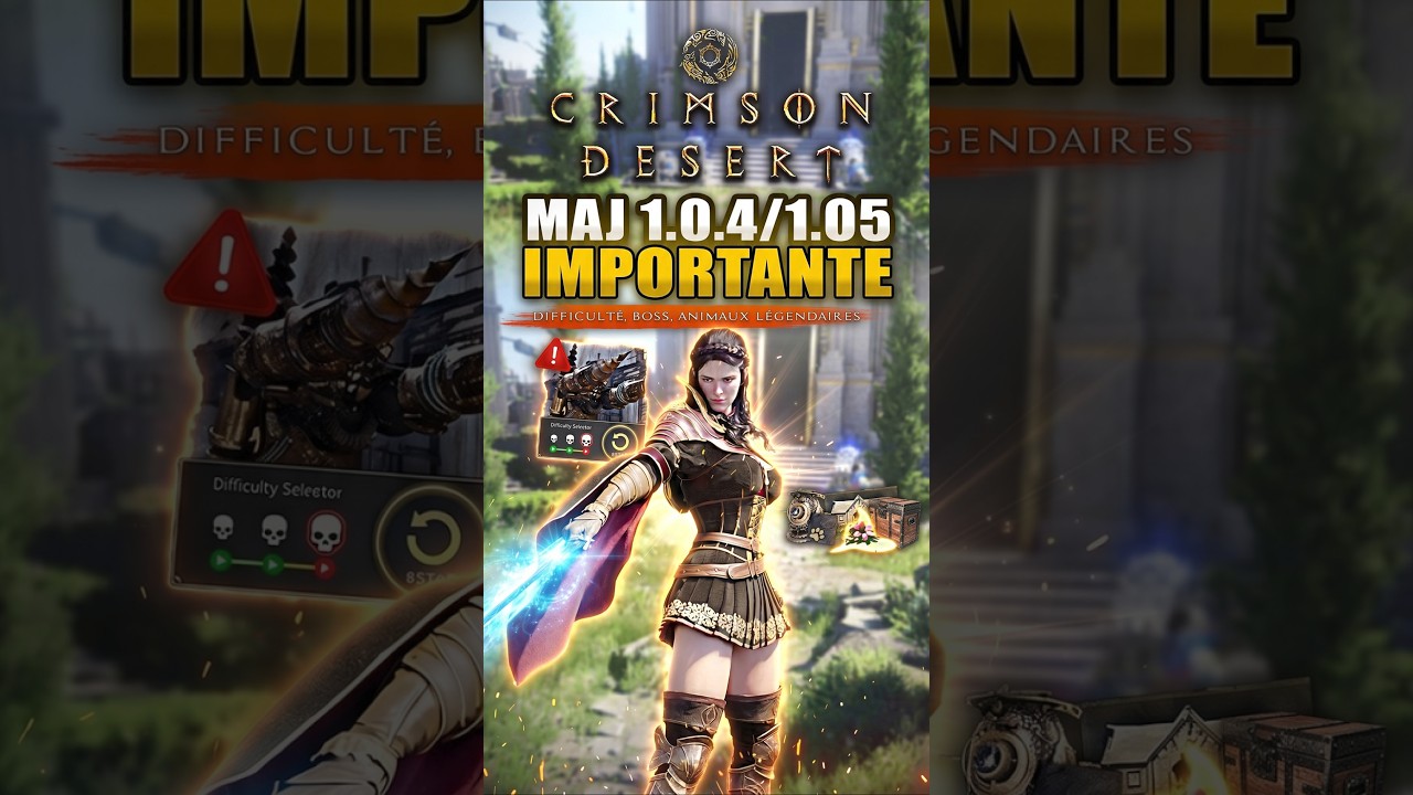 La MAJ 1.0.5 est disponible dans Crimson Desert ! Toutes les Nouveautés & Correctifs (Patch Note)