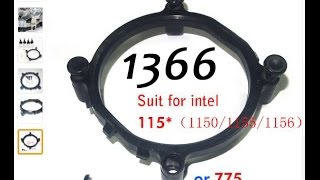 Кронштейн для крепления кулера lga1366 1150 1155 775 socket