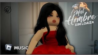 MAL HOMBRE - Kim Loaiza (Roblox Video Music) LETRA