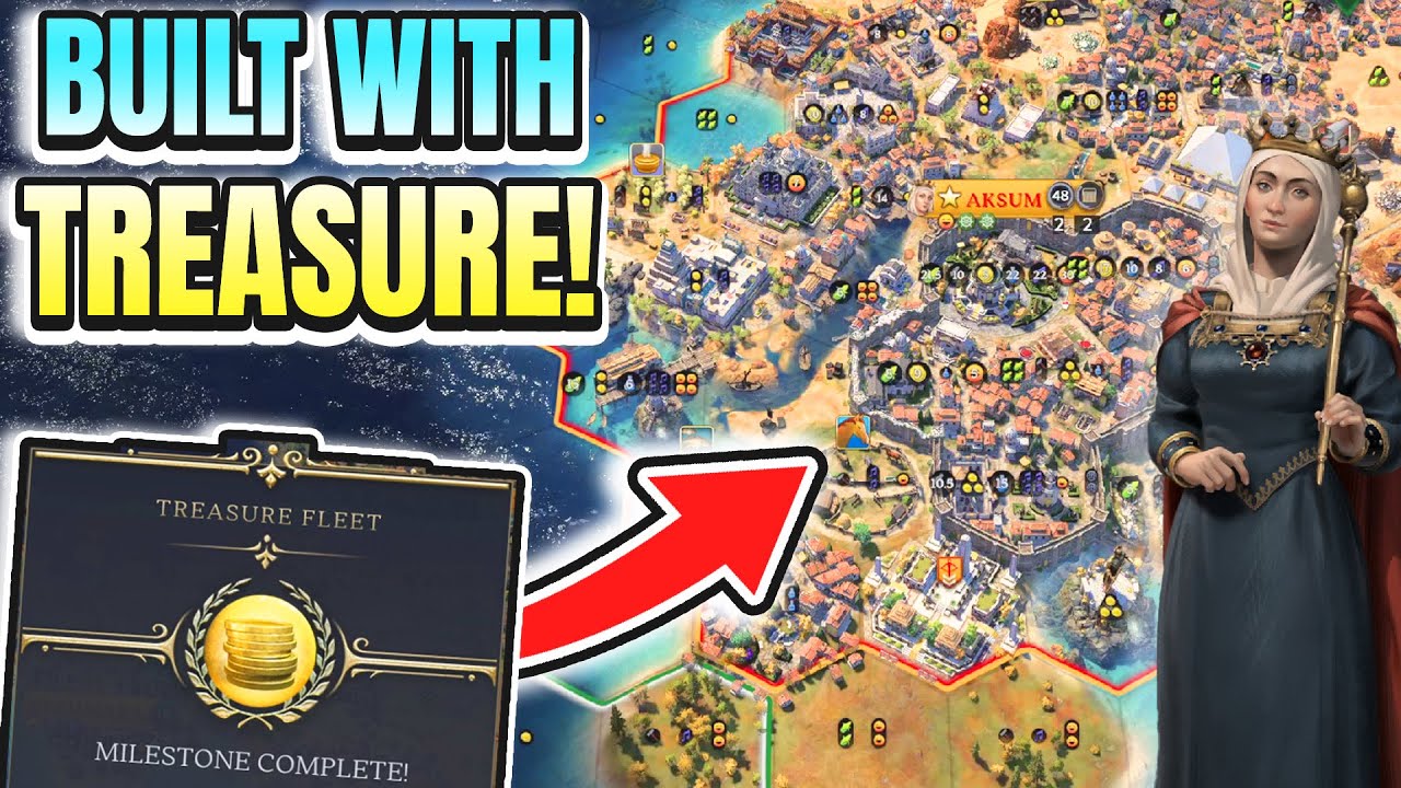 I Used the Treasure Fleet to Build the Richest Empire in Civ VII!
