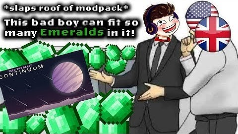 Generate an infinite amount of Emeralds! 🌌 Minecraft FTB Continuum [Tutorial][1.12 modded]