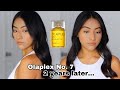 Olaplex No.7 bonding oil....2 years later