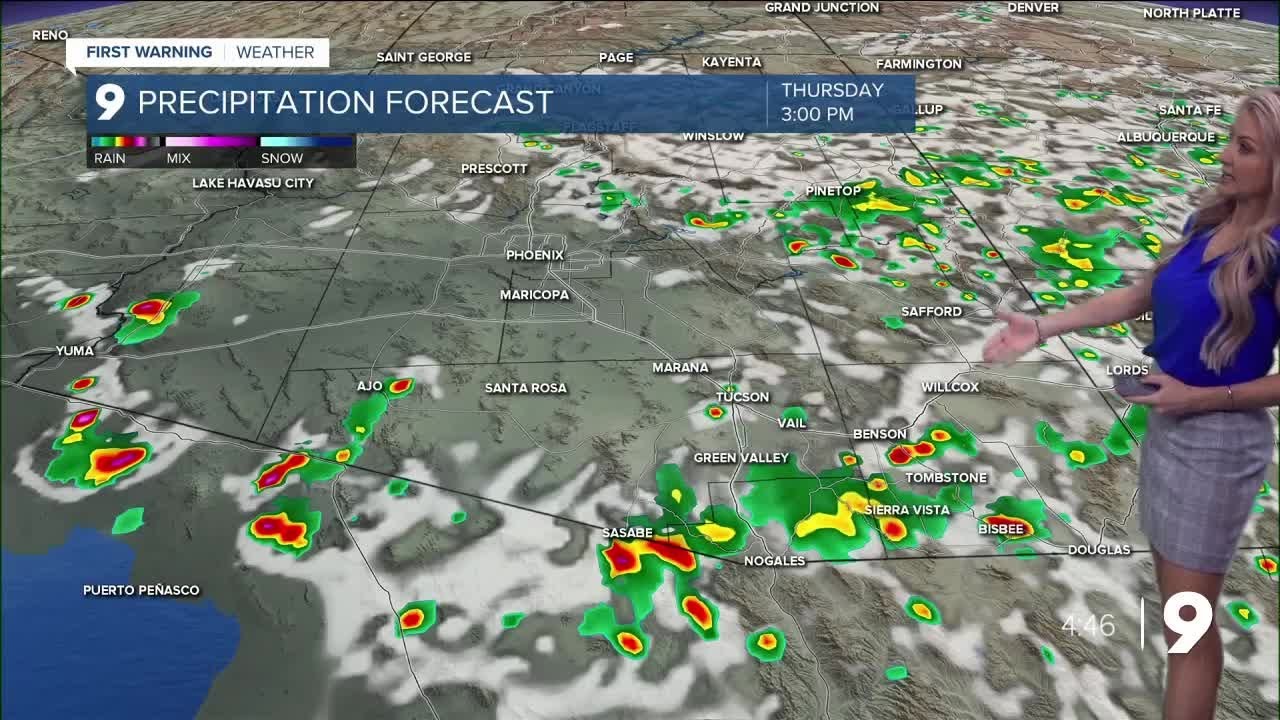 Enhanced storms chances continue into the weekend - YouTube