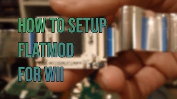 How to setup a new Wii Flatmod chip