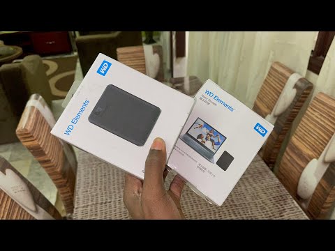 WD Elements Portable External Hard Drive Enclosure - UNBOXING | TEST