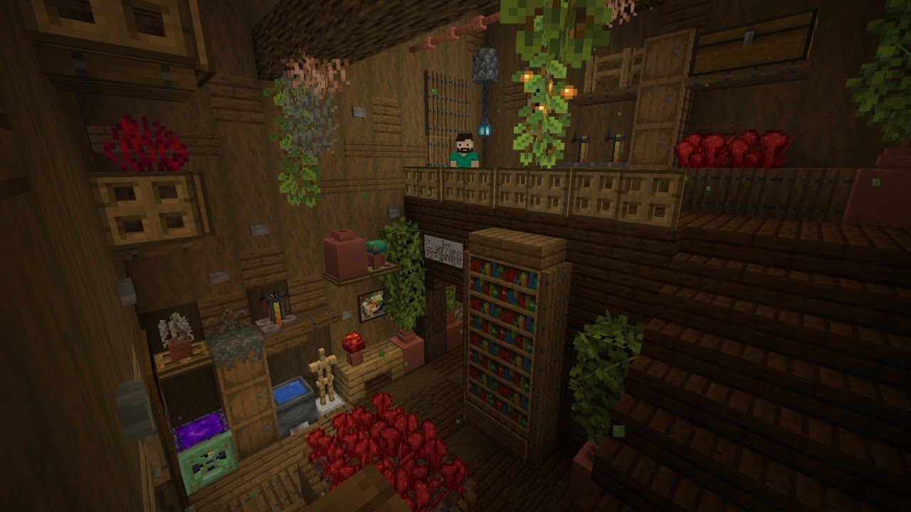 Making Magical Interiors In My Minecraft Forever World - YouTube