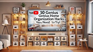 10 Genius Home Organization Hacks You Need to Try