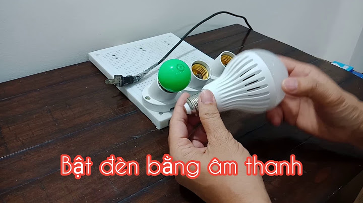 Đánh giá đèn tự động bật khi vỗ tay