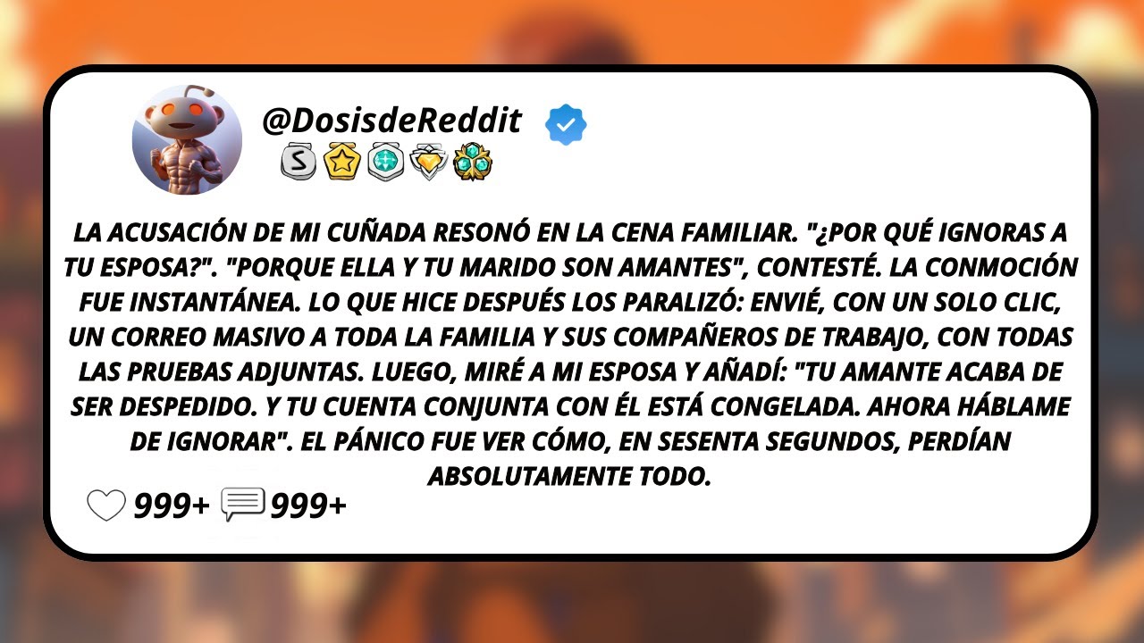 La Acusación De Mi Cuñada Resonó En La Cena Familiar. 