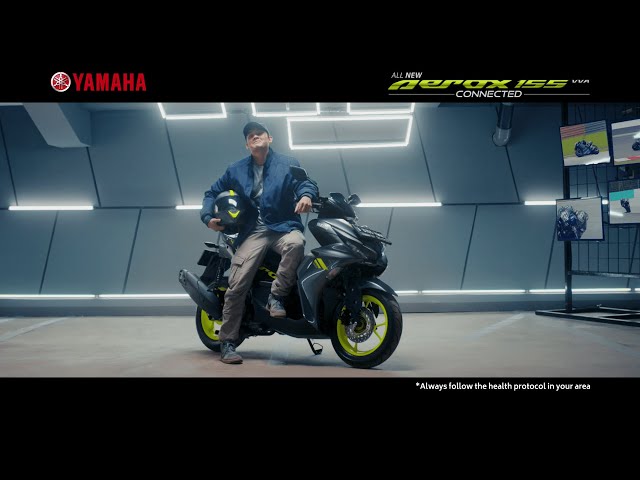 Official TVC - Yamaha All New Aerox 155 Connected 2020 class=