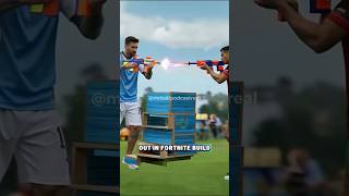 Messi Jr vs Ronaldo Jr: Fortnite Build Battle Challenge!