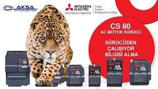 Mitsubishi Electric Cs80 Ac Motor Sürücüden Çalişiyor Bi̇lgi̇si̇ Alma