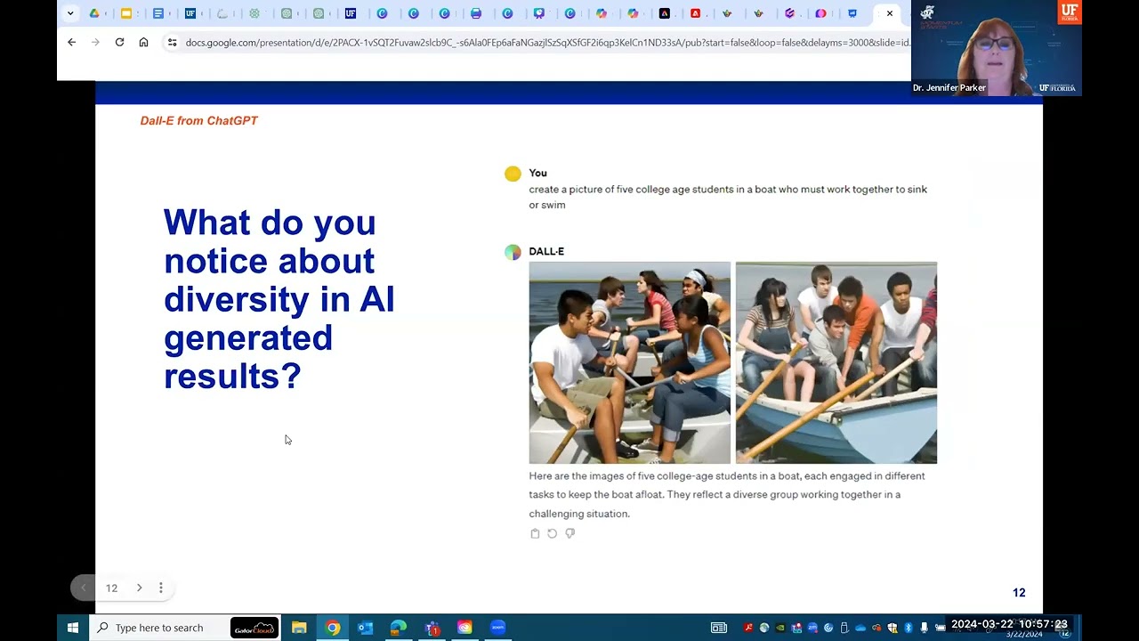 Getting Started with AI In Teaching and Learning Presentations and Visual Imagery