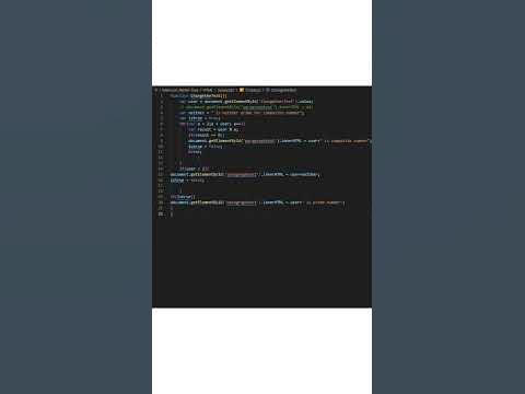 Check Prime and Composite Number Using Javascript #shorts #Shorts # ...