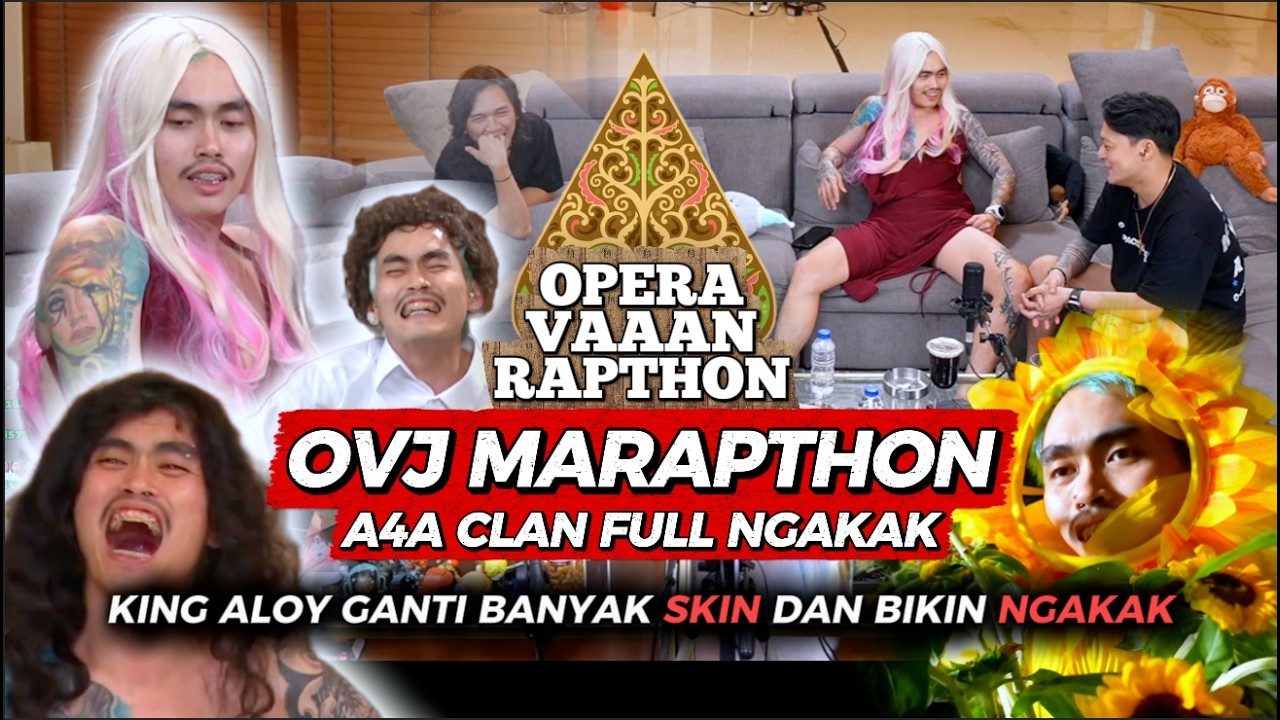 SKETSA A4ACLAN | KING ALOY BIKIN NGAKAK SAMPE SAKIT PERUT - OVJ ALA MARAPTHON THE LAST TALE