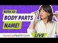 Talking About Your Body in Japanese | Learn Japanese Vocabulary (Week 10)