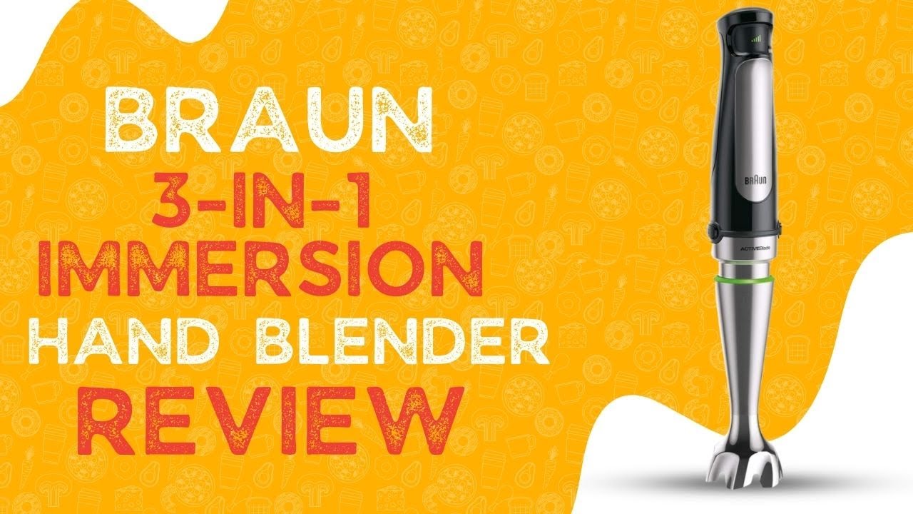 Braun MultiQuick Immersion Hand Blender mQ7077 Review 