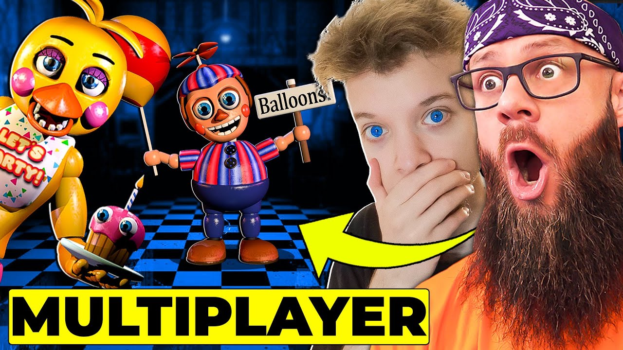 Testujmy *TRYB MULTIPLAYER* We "FNAF 2" z CHUCKENEM...