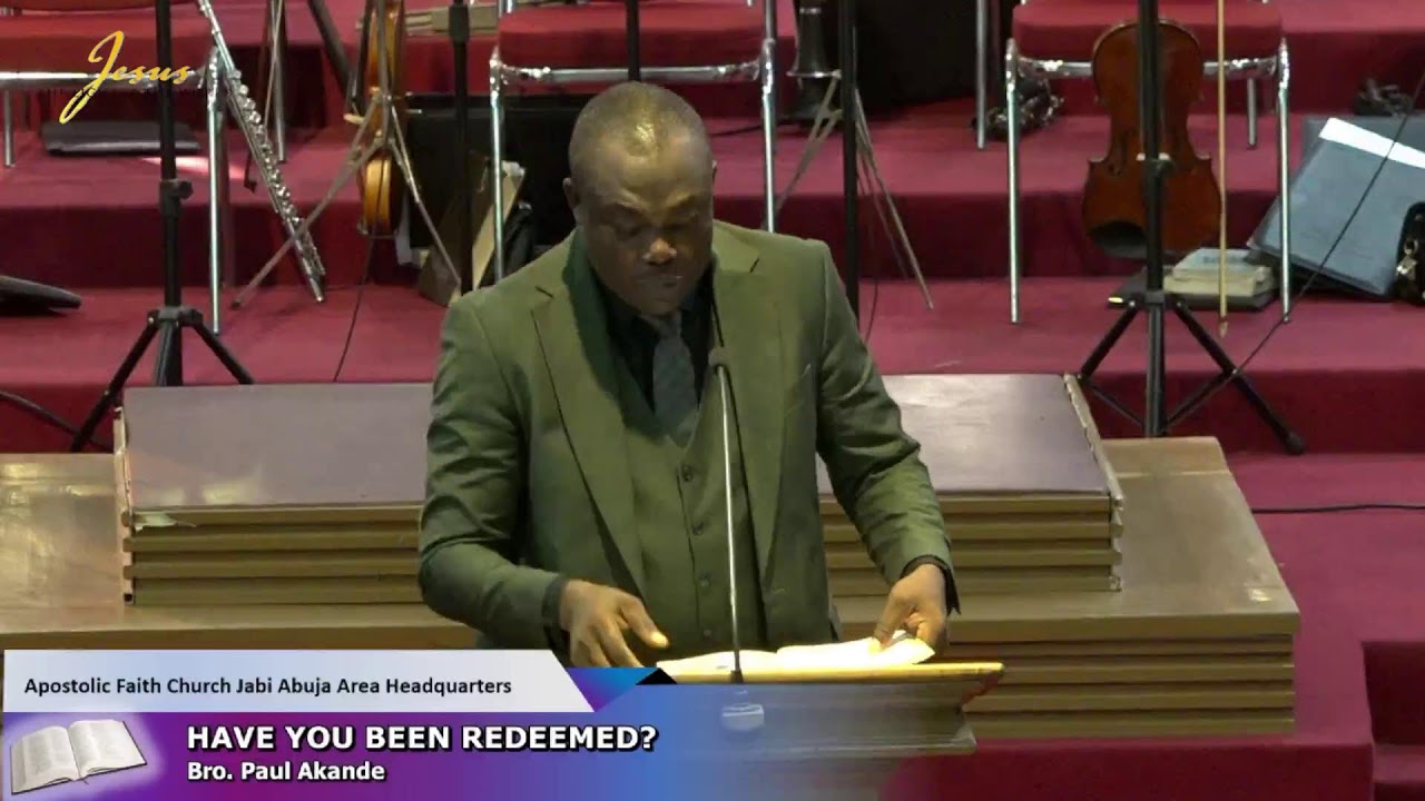 Apostolic Faith Jabi Abuja_Evening Service_ 01-02-2026