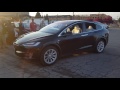 Tesla Model X Holiday Light Show @ P.Eng ONT Niagara & GHEVA meeting