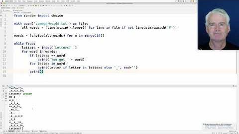 Python Word Guessing Game