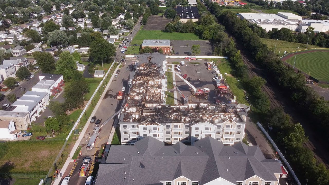 Somerville, New Jersey Apartment Complex Fire - August 21, 2020 - YouTube