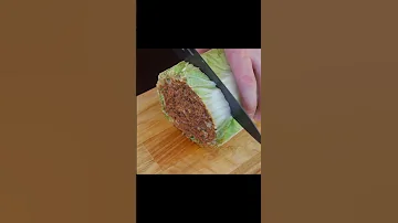 Жарю пекинскую капусту на сковороде целым качаном - и вот что получается