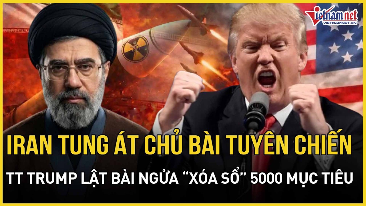 NÓNG: Iran “chặt xích” át chủ bài hủy diệt tuyên chiến, TT Trump lật bài ngửa 