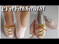 YENİ MODEL EV BABETİ YAPIMI / Keçe taban babet patik yapılışı / Tığ işi patik modelleri / Ayşe Varol