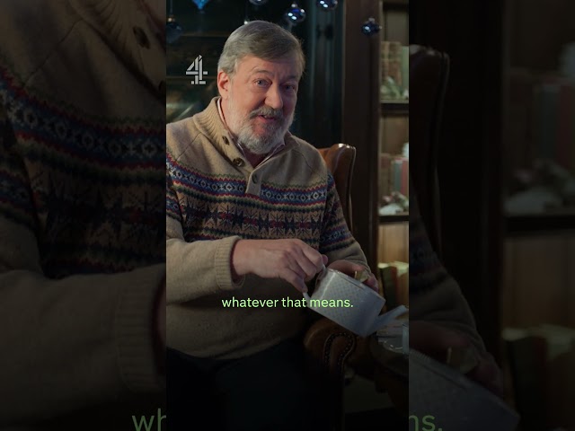 “I am Stephen Fry and I am a Jew. | Channel 4 Alternative Christmas Message class=