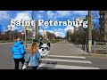 Walking in Saint Petersburg / Aprel'skaya street - Санкт-Петербург
