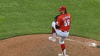 I went to the reds game vs the mets and this is all I recorded 